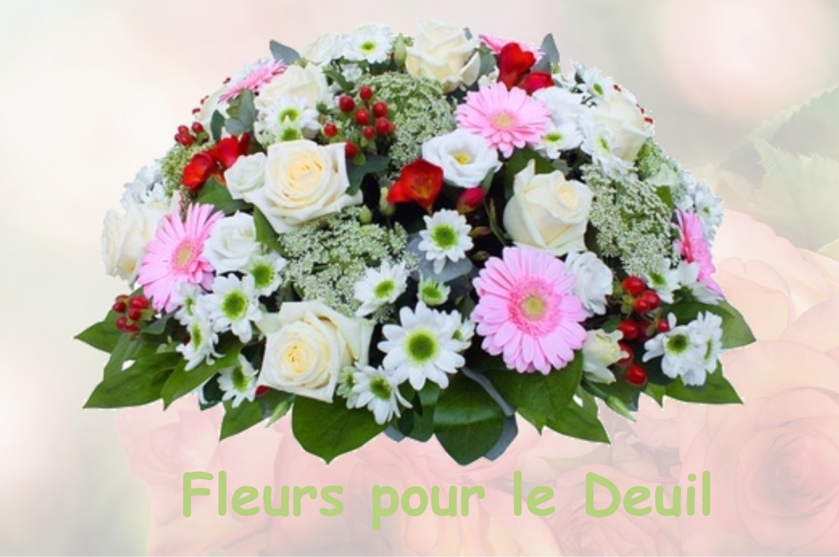 fleurs deuil MONTJOIE-LE-CHATEAU